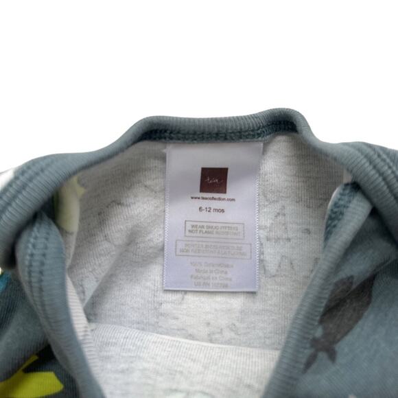 Tea Collection Rhino Romper Size 6-12m - Picture 4 of 5